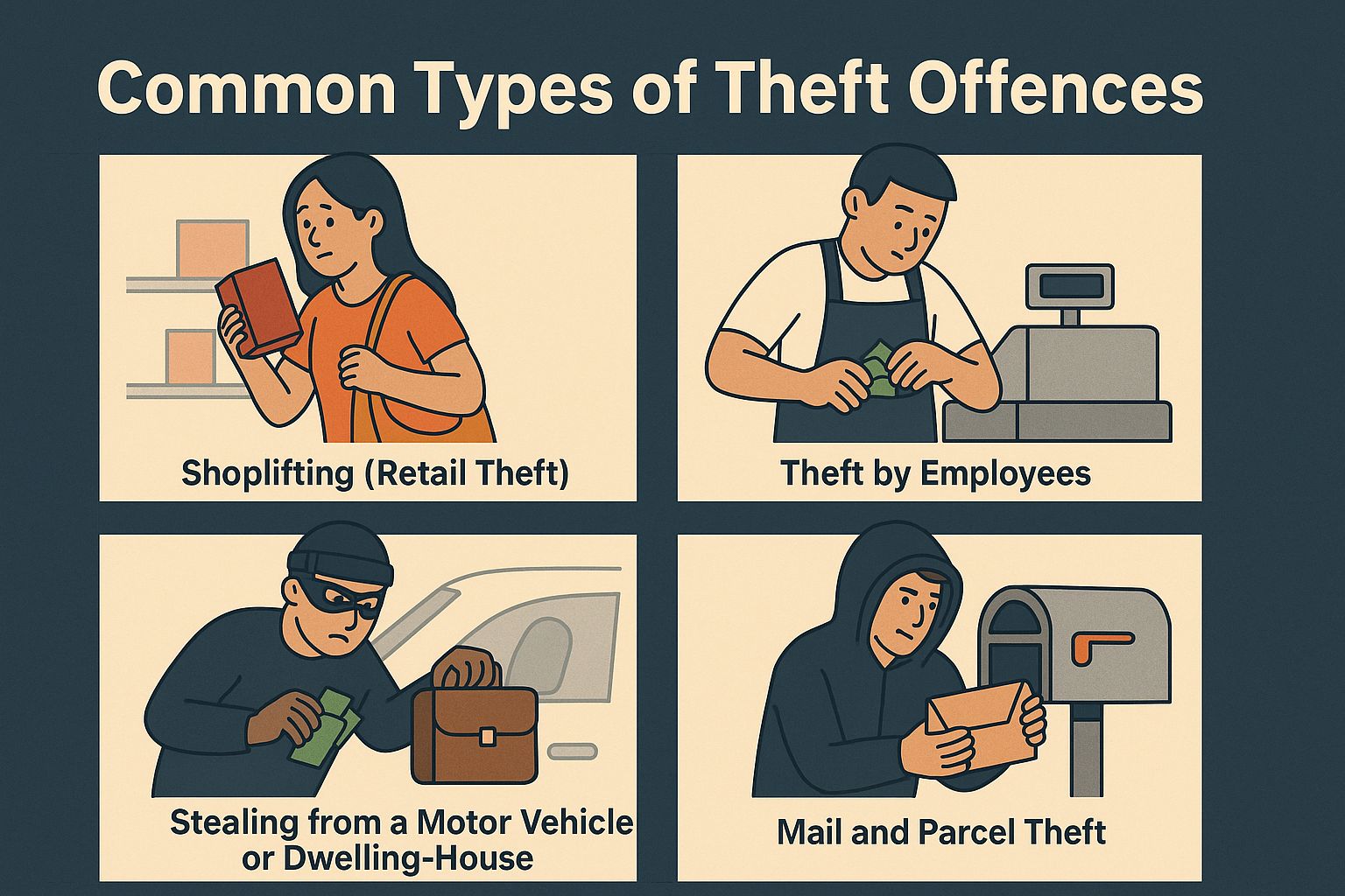 From Shoplifting to Burglary